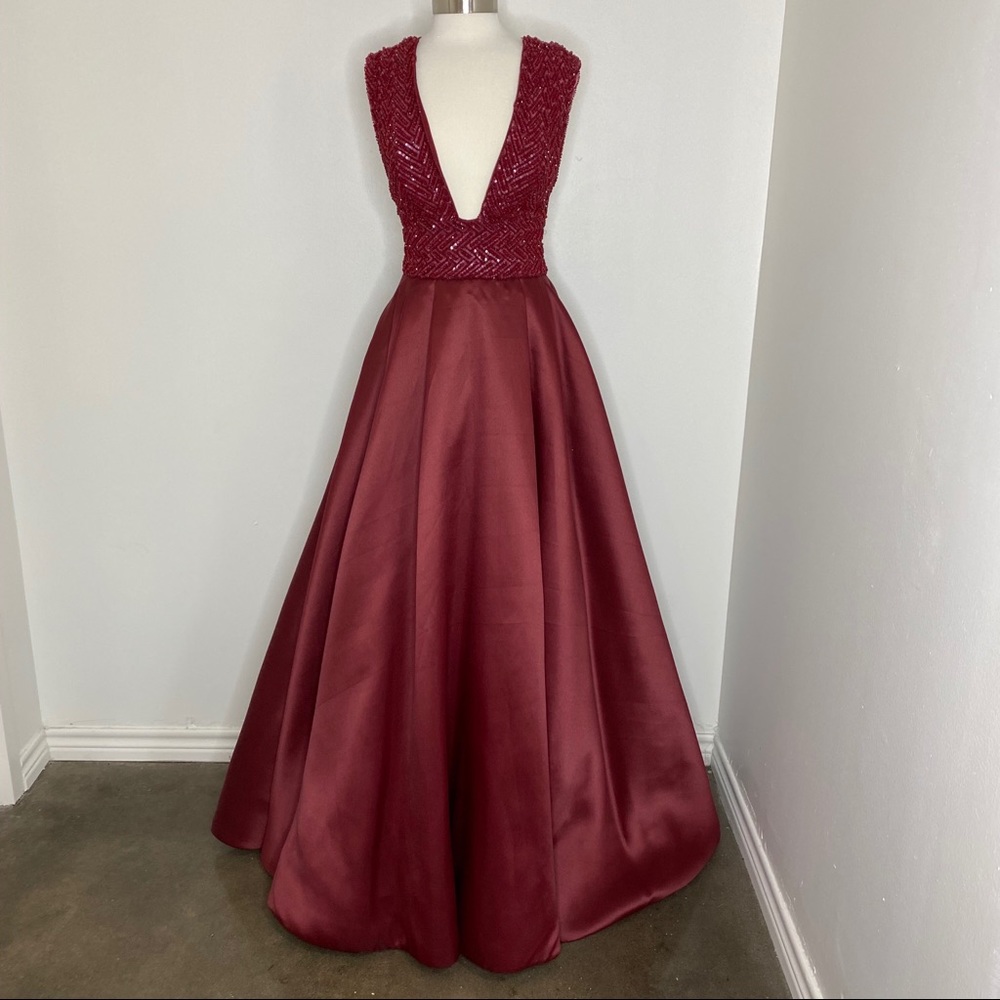 Tarik Ediz long dress